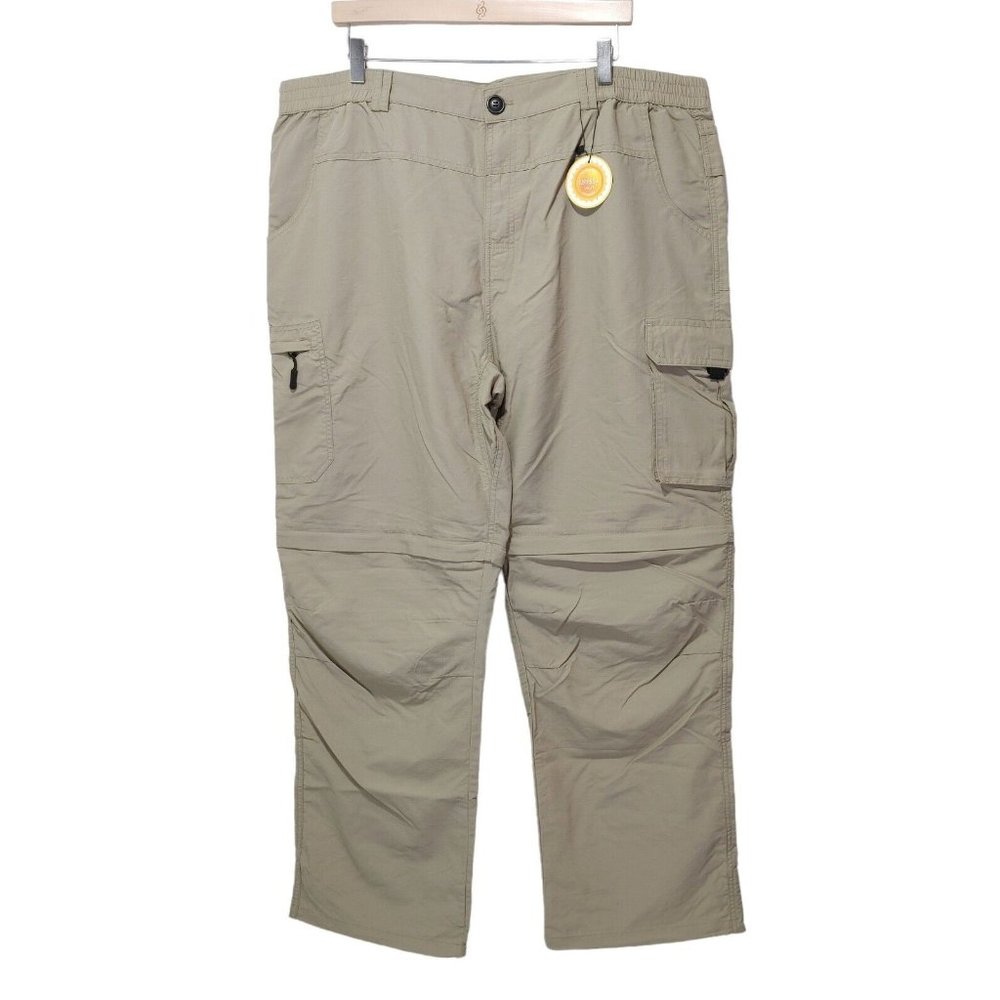 Convertible Lightweight Cargo Hiking Pants Waterproof Quick Dry Zipper P…
